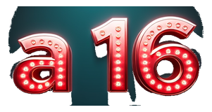 a 16 logo